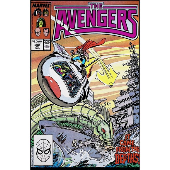 Marvel 4x Comic Lot The Avengers 214 281 292 294 Spider-Man Ghost Rider She-Hulk - Picture 4 of 9